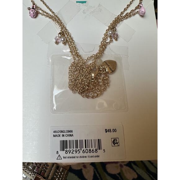 NWT Betsey Johnson Layered Daisy Necklace - Picture 5 of 5